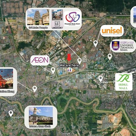 Hostahome Suites At I-City, Central Mall Shah Alam Extérieur photo