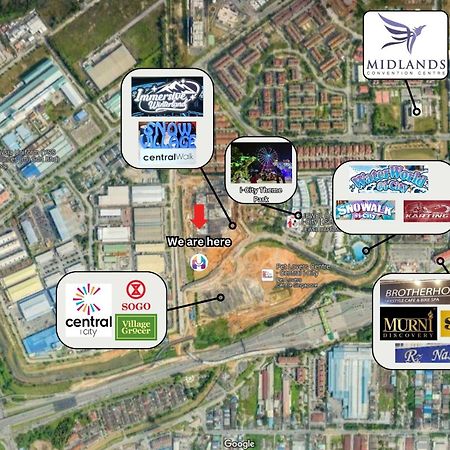 Hostahome Suites At I-City, Central Mall Shah Alam Extérieur photo