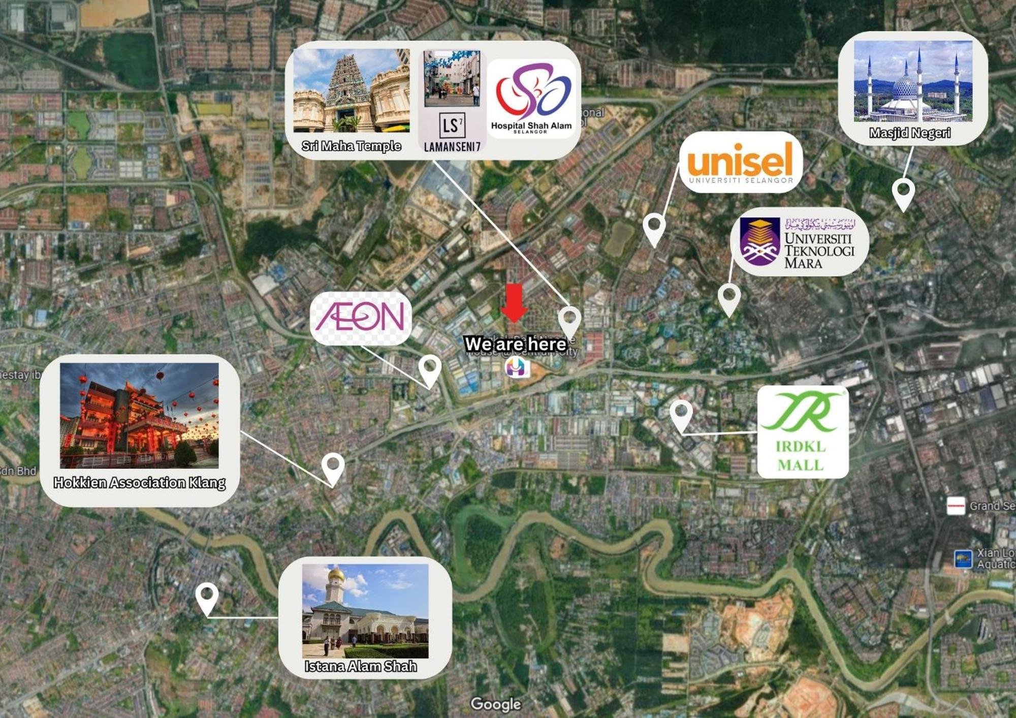 Hostahome Suites At I-City, Central Mall Shah Alam Extérieur photo