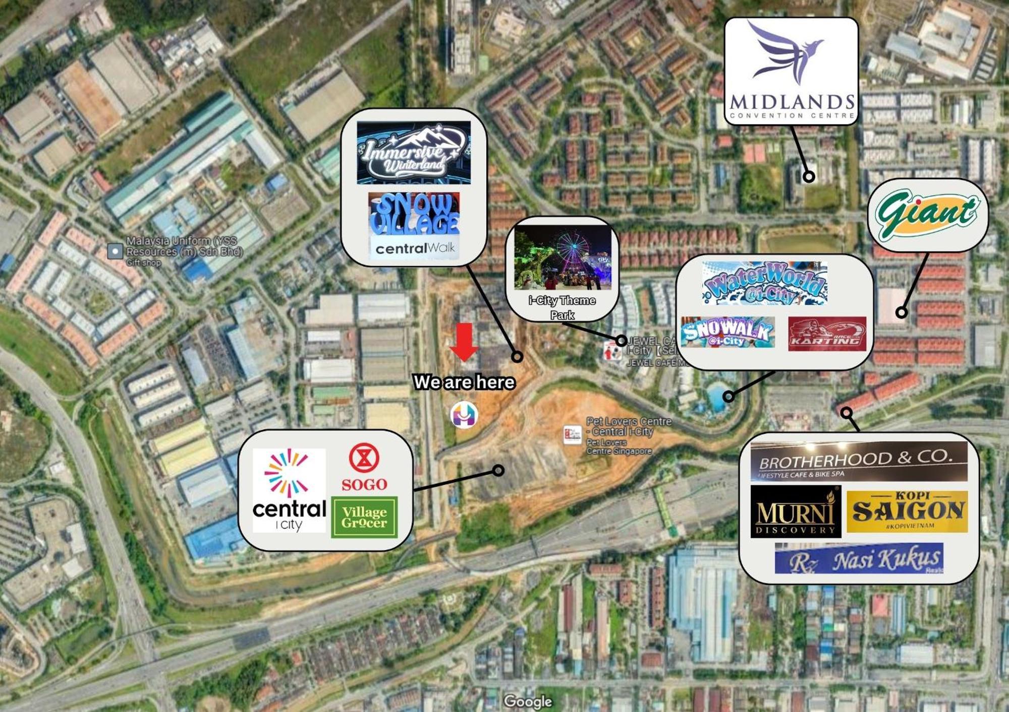 Hostahome Suites At I-City, Central Mall Shah Alam Extérieur photo